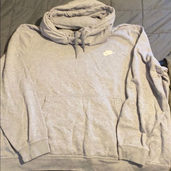 light gray nike hoodie